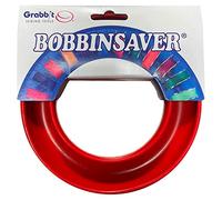 Blue Feather BobbinSaver Sewing Machine Bobbin Organizer - Holds 20+ Bobbins - Red