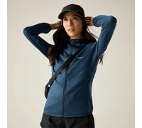 Women's zipped hooded fleece Regatta Ferna Bleu 40