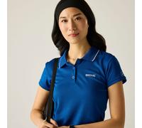 Blue female 12 Regatta Women's Maverick V Active Polo Shirt Blue, Size: 12