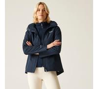 Blue female 12 Regatta Women's Waterproof Daysha Jacket Blue, Size: 12
