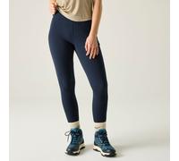 Regatta Womens Monira Hiking Leggings Water Repellent Gym Walking Pants Navy