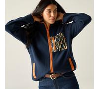 Blue female 16 Regatta Orla Kiely Printed Borg Fleece Blue, Size: 16