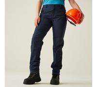 Blue female 20 R Regatta Professional Women's Prolite Stretch Trousers Blue, Size: 20 R