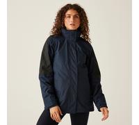 Blue female 20 Regatta Professional Women's Waterproof Defender III 3 In 1 Jacket Blue, Size: 20