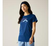 Blue female 22 Regatta Women's Fingal T-Shirt Blue, Size: 22