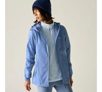 Blue female 22 Regatta Women's Waterproof Pack-It III Jacket Blue, Size: 22