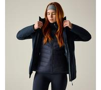 Blue female 22 Regatta Women's Waterproof Wentwood 3 in 1 Jacket Blue, Size: 22