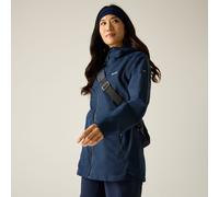 Blue female 26 Regatta Women's Waterproof Hamara IV Jacket Blue, Size: 26