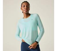 Blue female 8 Dare 2b Women's Serenity Long Sleeved T-Shirt Blue, Size: 8