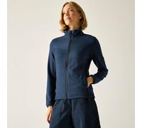 Women's zipped fleece Regatta Florena Bleu 36