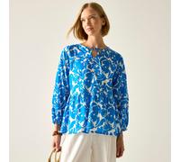 Regatta Women's Primden Long Sleeved Relaxed Blouse in Bright Blue | Size: 8 Regatta Bright Blue 8