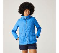 Blue female 8 Regatta Women's Waterproof Navassa Jacket Blue, Size: 8