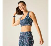 Blue female L Dare 2b Women's Influential Sports Bra Blue, Size: L