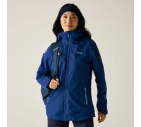 Blue female Regatta Women's Waterproof Hamara IV Jacket Blue, Size: 8