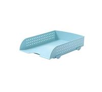 Blue File Tray - Desktop Storage Solution for Home Office or Study - Stylish File Holder and Document Basket for Efficient nization