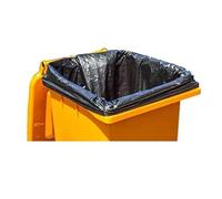 Blue Finch x3 10 pack Super Strong Wheelie Bin Black Bin Liners 10 Pack x3, 300 Litres capacity each bag (Total 30 bags (30)