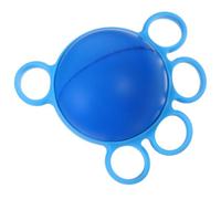 Blue Finger Exerciser Hand Squeeze Ball for Seniors and Rehab | Tpr Material, Nonslip Surface, Portable Therapy Use, for Fingers and Hand, Home Stroke