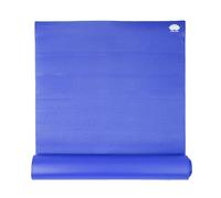 Yoga-Mad Lotus Yogamat | Exercise and Gym Mat for Men and Women | Non Slip Compact Lightweight Mat for Home Fitness, Pilates, Workout and Yoga (Blue)