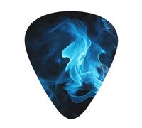 Blue Flame 12 Pack Guitar Plectrums With Storage Case, 0.46/0.71/0.96mm, Including Thin, Medium Thick Guitar Plectrums For Electric Guitars Bass Ukulele