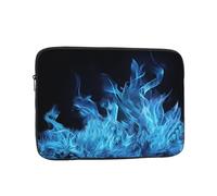 Blue Flame Laptop Bag 17 inch Business Briefcase Gifts for Men Women Water Resistant Laptop Sleeve Carry On Laptop Case Shockproof Protective Computer Bag Notebook Case