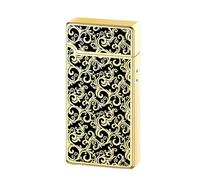 Blue Flame Lighter, Voice-Activated, Five Ignition Methods, Ultra-Thin, Refillable Butane, Adjustable Flame, Great Gift for Men, Butane Not Included