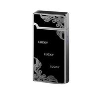Blue Flame Lighter, Voice-Activated, Five Ignition Methods, Ultra-Thin, Refillable Butane, Adjustable Flame, Great Gift for Men, Butane Not Included