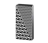 Blue Flame Lighter, Voice-Activated, Five Ignition Methods, Ultra-Thin, Refillable Butane, Adjustable Flame, Great Gift for Men, Butane Not Included