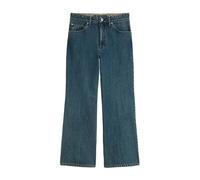 Blue Flared Denim Jeans - female - Jil Sander - Wide Jeans - Blue - W28 - Jeans W28