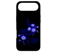 Blue Floral Stomach Design - Building a Beautiful Future Case for iPhone Air