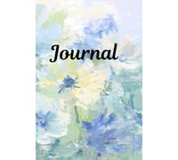Blue Floral Watercolor Journal: Lined Notebook for Dreams, Gratitude & Daily Writing