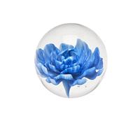 Blue Flower Paper Weight Objets d'Art Multi One Size