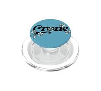 Blue Flowers Crone Birthday Witch Illustration PopSockets PopGrip for MagSafe