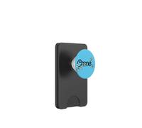Blue Flowers Crone Birthday Witch Illustration PopSockets PopWallet for MagSafe