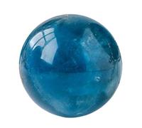 Blue Fluorite Crystal Ball with Stand, Crystals Sphere Gemstone, Polished Pocket Stone Round,Home Decoration Spiritual Gifts,40~60mm Gemstone Stone