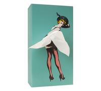 ( Blue) Flying Skirt Tissue Box-Classy Girl Charming Vintage Art Tissue Holder Decor