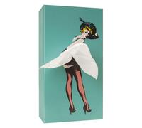 (Blue) Flying Skirt Tissue Box Vintage Art Tissue Holder Rack For Kitchen Bathroom-yvan