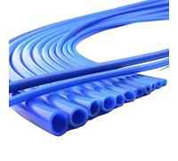 Blue Food Grade Silicone Vacuum Tube Hose, 2mm~25mm Flexible Food Grade Silica Gel Pipe Auto Car Racing Line Pipe Tube, 1pcs(25 x 31mm)