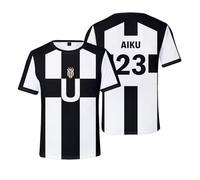 Blue Football Lock Canali 3D Digital Printing Lorenzo Fukaku Baro Rico Drago Niko Manga Character Top Short Sleeves T-Shirts
