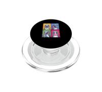 blue-footed boobies funny blue-footed booby PopSockets PopGrip for MagSafe