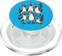Blue Footed Booby Bird Family Galapagos Islands PopSockets PopGrip for MagSafe