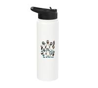 Blue Footed Booby Bird Family Galapagos Islands Stainless Steel Insulated Water Bottle