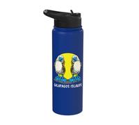 Blue-Footed Booby Bird Galapagos Islands Stainless Steel Insulated Water Bottle
