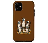 Blue Footed Booby Family Galapagos Islands Case for iPhone 11