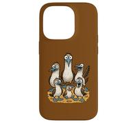 Blue Footed Booby Family Galapagos Islands Case for iPhone 14 Pro