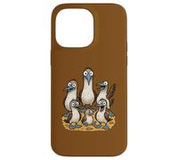 Blue Footed Booby Family Galapagos Islands Case for iPhone 14 Pro Max
