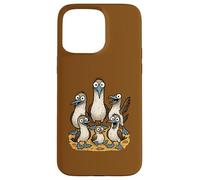 Blue Footed Booby Family Galapagos Islands Case for iPhone 15 Pro Max