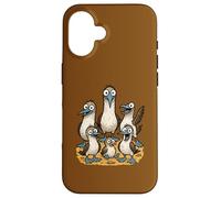 Blue Footed Booby Family Galapagos Islands Case for iPhone 16