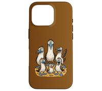 Blue Footed Booby Family Galapagos Islands Case for iPhone 16 Pro