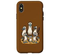 Blue Footed Booby Family Galapagos Islands Case for iPhone X/XS