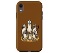 Blue Footed Booby Family Galapagos Islands Case for iPhone XR